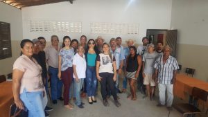 Equipe do Município de Montanhas sobre PMSB realiza Audiência Pública no Botafogo