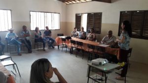Equipe do Município de Montanhas sobre PMSB realiza Audiência Pública no Botafogo