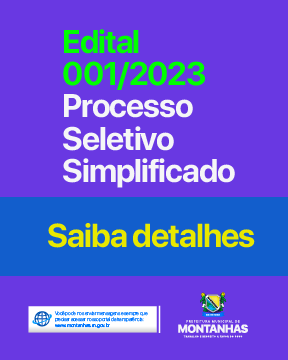 PROCESSO SELETIVO SIMPLIFICADO 001/2023 – EDITAL