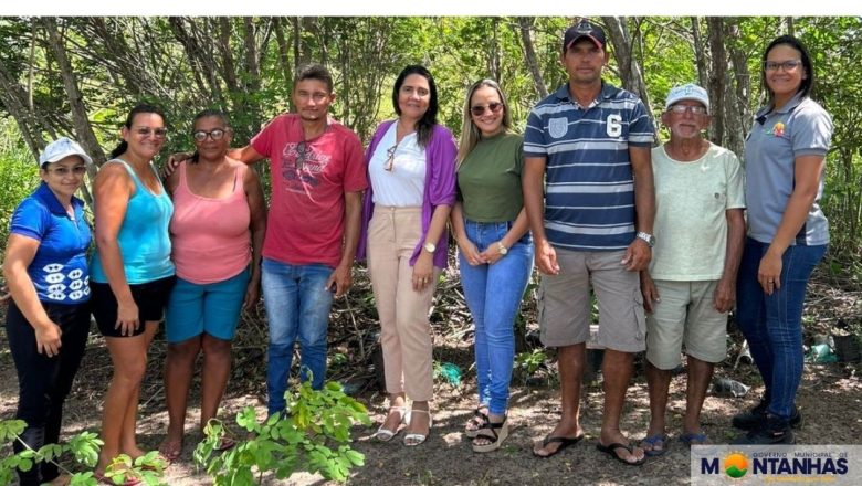 VISITA AO HORTO FLORESTAL DO ASSENTAMENTO FIDEL CASTRO EM MONTANHAS