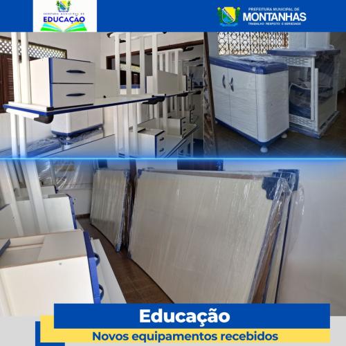 SECRETARIA MUNICIPAL DE EDUCAÇÃO RECEBE MAIS EQUIPAMENTOS - 2024 (1)