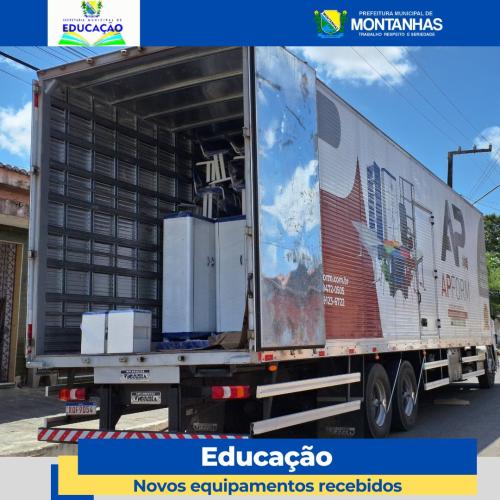 SECRETARIA MUNICIPAL DE EDUCAÇÃO RECEBE MAIS EQUIPAMENTOS - 2024 (5)